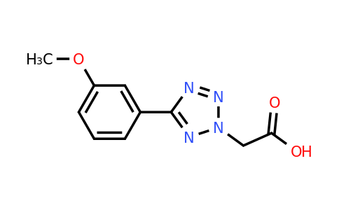 436091-35-9 | 2-(5-(3-Methoxyphenyl)-2H-tetrazol-2-yl)acetic acid
