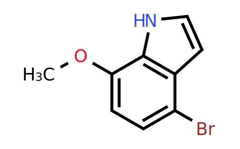 436091-59-7 | 4-Bromo-7-methoxy-1H-indole