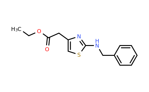 436094-89-2 | Ethyl 2-(2-(benzylamino)thiazol-4-yl)acetate
