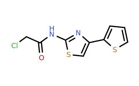 436094-95-0 | 2-Chloro-n-[4-(thiophen-2-yl)-1,3-thiazol-2-yl]acetamide