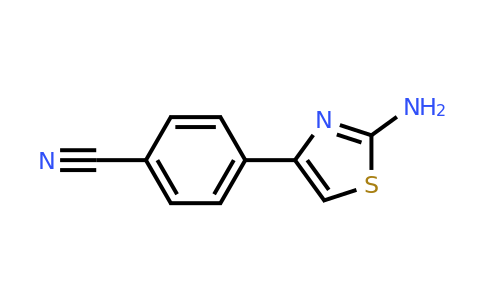 436151-85-8 | 4-(2-Amino-1,3-thiazol-4-yl)benzonitrile
