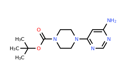 436851-80-8 | tert-Butyl 4-(6-aminopyrimidin-4-yl)piperazine-1-carboxylate