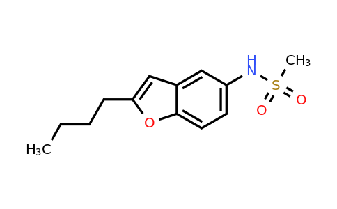 N-(2-Butylbenzofuran-5-yl)methanesulfonamide
