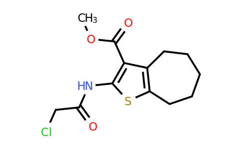 438029-03-9 | Methyl 2-(2-chloroacetamido)-4H,5H,6H,7H,8H-cyclohepta[b]thiophene-3-carboxylate