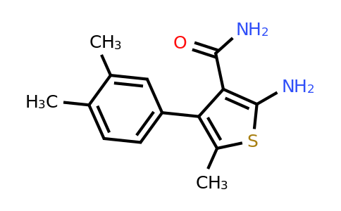 438194-56-0 | 2-Amino-4-(3,4-dimethylphenyl)-5-methylthiophene-3-carboxamide
