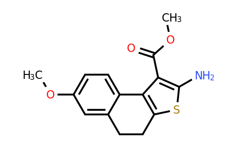 438199-49-6 | Methyl 2-amino-7-methoxy-4,5-dihydronaphtho[2,1-b]thiophene-1-carboxylate