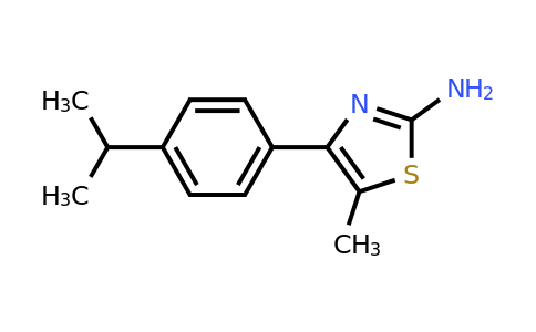 438218-20-3 | 5-Methyl-4-[4-(propan-2-yl)phenyl]-1,3-thiazol-2-amine