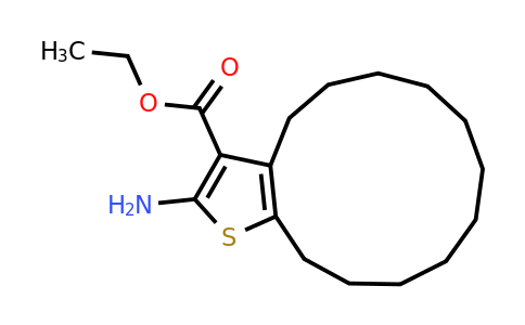 438220-57-6 | Ethyl 2-amino-5,6,7,8,9,10,11,12,13,14-decahydro-4H-cyclotrideca[b]thiophene-3-carboxylate