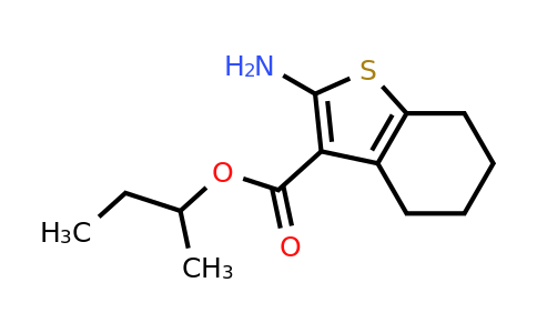 438220-75-8 | Butan-2-yl 2-amino-4,5,6,7-tetrahydro-1-benzothiophene-3-carboxylate
