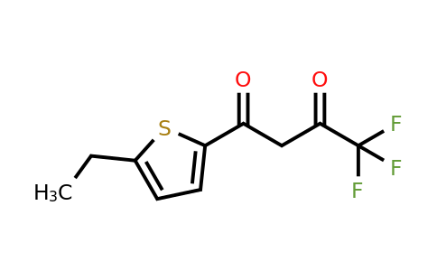438222-02-7 | 1-(5-Ethylthiophen-2-yl)-4,4,4-trifluorobutane-1,3-dione