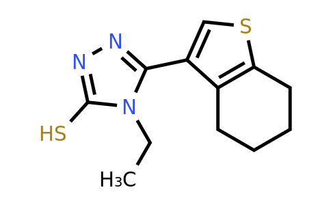 438230-58-1 | 4-Ethyl-5-(4,5,6,7-tetrahydrobenzo[b]thiophen-3-yl)-4H-1,2,4-triazole-3-thiol