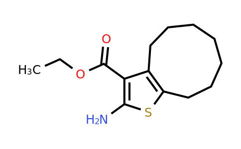 438230-65-0 | Ethyl 2-amino-5,6,7,8,9,10-hexahydro-4H-cyclonona[b]thiophene-3-carboxylate