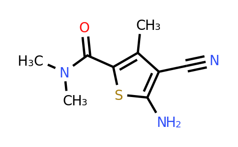 438457-01-3 | 5-Amino-4-cyano-N,N,3-trimethylthiophene-2-carboxamide