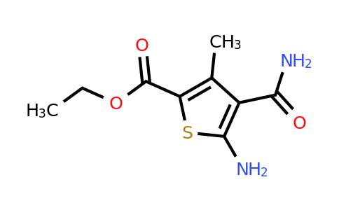 438531-05-6 | Ethyl 5-amino-4-carbamoyl-3-methylthiophene-2-carboxylate