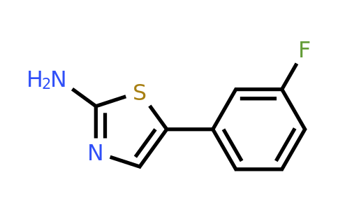 438585-95-6 | 5-(3-Fluorophenyl)-1,3-thiazol-2-amine