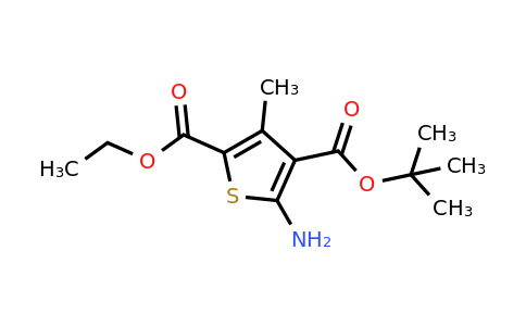 438616-27-4 | 4-Tert-butyl 2-ethyl 5-amino-3-methylthiophene-2,4-dicarboxylate