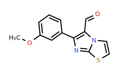 439094-67-4 | 6-(3-Methoxyphenyl)imidazo[2,1-b]thiazole-5-carbaldehyde