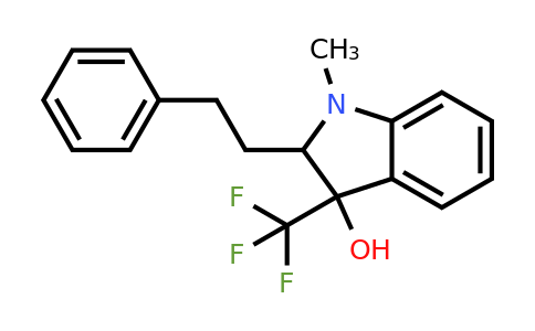439095-40-6 | 1-Methyl-2-phenethyl-3-(trifluoromethyl)indolin-3-ol
