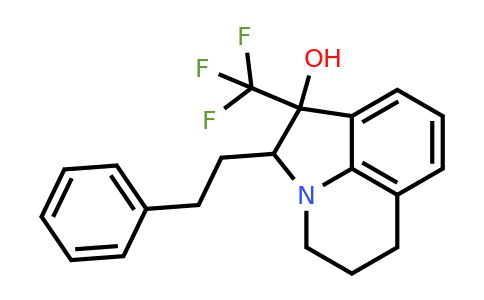 439095-60-0 | 2-Phenethyl-1-(trifluoromethyl)-1,2,5,6-tetrahydro-4H-pyrrolo[3,2,1-ij]quinolin-1-ol