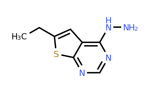 439692-51-0 | 6-Ethyl-4-hydrazinylthieno[2,3-d]pyrimidine