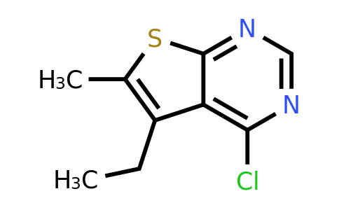 439692-90-7 | 4-Chloro-5-ethyl-6-methylthieno[2,3-d]pyrimidine