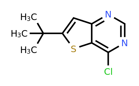 439693-52-4 | 6-tert-Butyl-4-chlorothieno[3,2-d]pyrimidine
