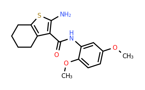 440088-43-7 | 2-Amino-N-(2,5-dimethoxyphenyl)-4,5,6,7-tetrahydrobenzo[b]thiophene-3-carboxamide