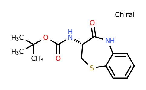 440634-12-8 | (R)-tert-Butyl (4-oxo-2,3,4,5-tetrahydrobenzo[b][1,4]thiazepin-3-yl)carbamate