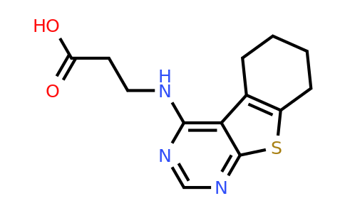 442651-60-7 | 3-((5,6,7,8-Tetrahydrobenzo[4,5]thieno[2,3-d]pyrimidin-4-yl)amino)propanoic acid