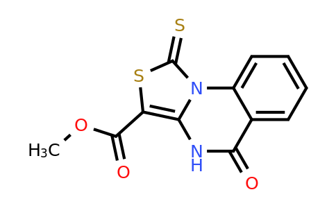 443107-42-4 | Methyl 5-oxo-1-thioxo-4,5-dihydro-1H-thiazolo[3,4-a]quinazoline-3-carboxylate