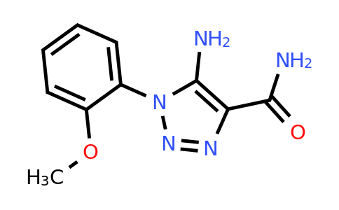 443113-88-0 | 5-Amino-1-(2-methoxyphenyl)-1H-1,2,3-triazole-4-carboxamide