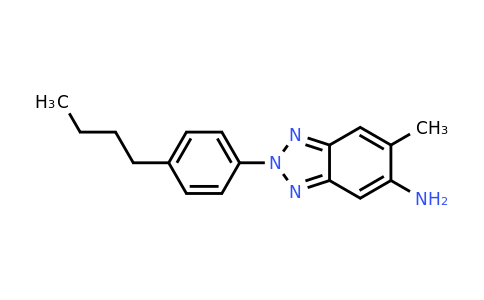 443124-82-1 | 2-(4-Butylphenyl)-6-methyl-2H-benzo[d][1,2,3]triazol-5-amine