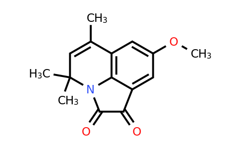 443321-63-9 | 8-Methoxy-4,4,6-trimethyl-4H-pyrrolo[3,2,1-ij]quinoline-1,2-dione