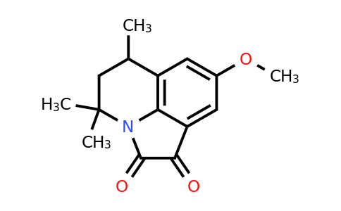 443321-74-2 | 8-Methoxy-4,4,6-trimethyl-5,6-dihydro-4H-pyrrolo[3,2,1-ij]quinoline-1,2-dione