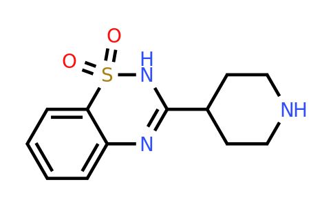 443672-27-3 | 3-(Piperidin-4-yl)-2h-benzo[e][1,2,4]thiadiazine 1,1-dioxide