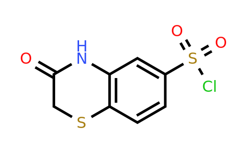 443955-56-4 | 3-Oxo-3,4-dihydro-2h-1,4-benzothiazine-6-sulfonyl chloride