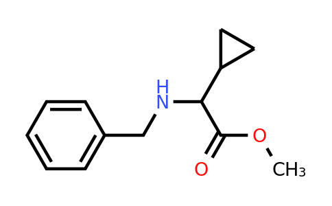 444023-51-2 | Methyl 2-(benzylamino)-2-cyclopropylacetate