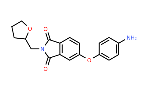 444149-14-8 | 5-(4-Aminophenoxy)-2-((tetrahydrofuran-2-yl)methyl)isoindoline-1,3-dione