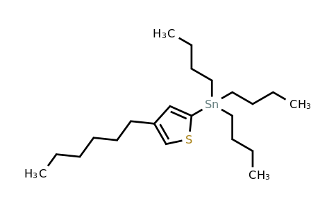 444579-42-4 | Tributyl(4-hexylthiophen-2-yl)stannane