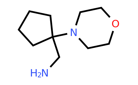 [1-(morpholin-4-yl)cyclopentyl]methanamine