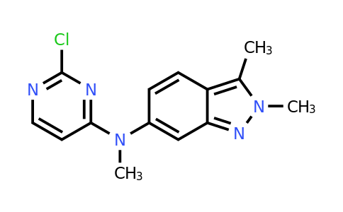 444731-75-3 | N-(2-Chloropyrimidin-4-yl)-N-methyl-2,3-dimethyl-2H-indazol-6-amine