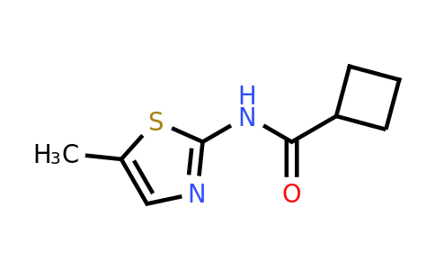 444905-43-5 | N-(5-methylthiazol-2-yl)cyclobutanecarboxamide