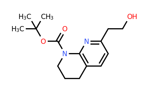 445490-78-8 | tert-Butyl7-(2-hydroxyethyl)-3,4-dihydro-1,8-naphthyridine-1(2H)-carboxylate