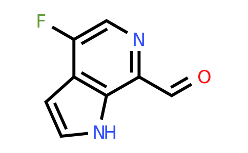 446284-46-4 | 4-fluoro-1H-pyrrolo[2,3-c]pyridine-7-carbaldehyde