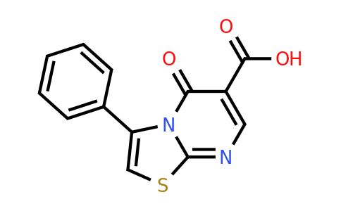 446829-29-4 | 5-Oxo-3-phenyl-5h-[1,3]thiazolo[3,2-a]pyrimidine-6-carboxylic acid