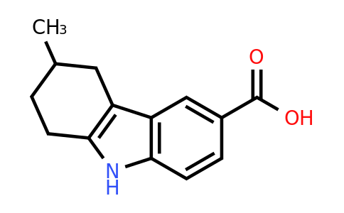 446829-41-0 | 3-Methyl-2,3,4,9-tetrahydro-1H-carbazole-6-carboxylic acid