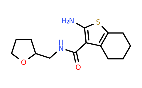446830-04-2 | 2-Amino-4,5,6,7-tetrahydro-N-[(tetrahydro-2-furanyl)methyl]benzo[b]thiophene-3-carboxamide