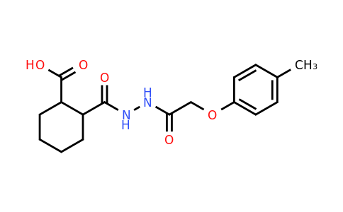 2-(2-(2-(P-tolyloxy)acetyl)hydrazine-1-carbonyl)cyclohexane-1-carboxylic acid