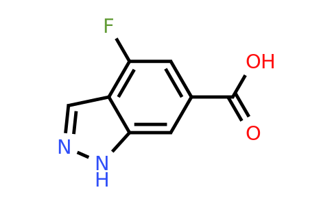447-44-9 | 4-Fluoro-1H-indazole-6-carboxylic acid