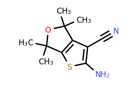 447412-24-0 | 2-Amino-4,4,6,6-tetramethyl-4,6-dihydrothieno[2,3-c]furan-3-carbonitrile